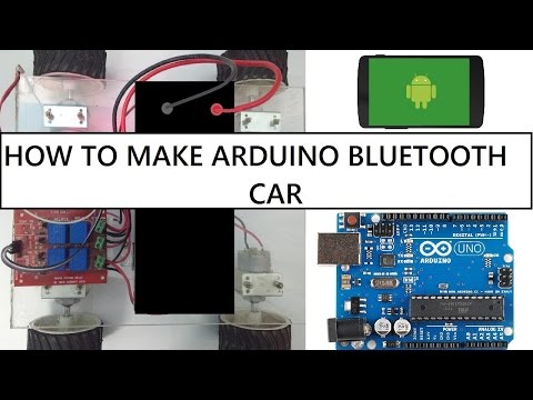 Arduino bluetooth car plus Video