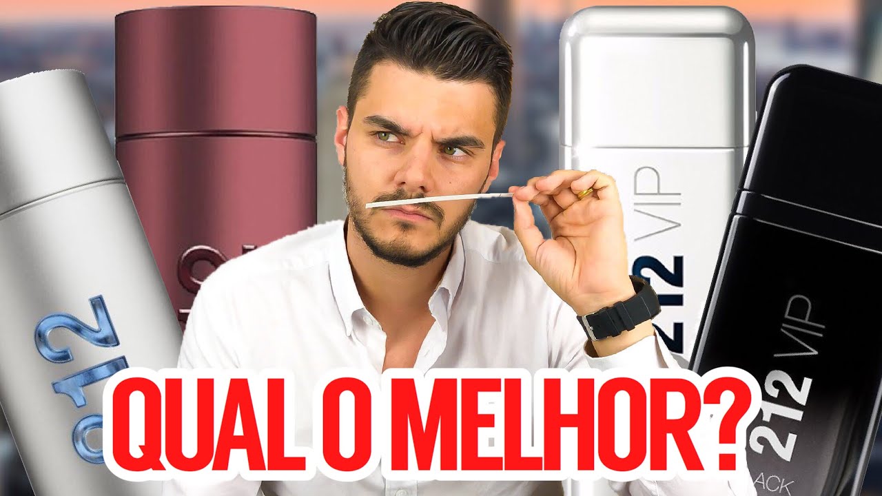TOP 05 MELHORES PERFUMES 212 CAROLINA HERRERA