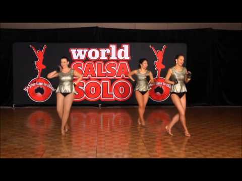 World Salsa Solo 2015 - Amateur Salsa Shines Teams - Salsettes