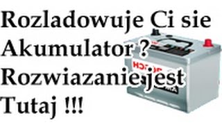 Pobor pradu na postoju? Rozladowujacy sie akumulator?