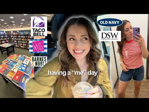 It's time for a ME DAY 💕 Coffee + Shopping/Haul + Book Store + my Taco Bell order | Jessie Day Vlog