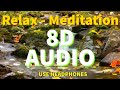 🎧 8D AUDIO REMIX - 120 Minutes - Reiki Music - Relax - Meditation - Yoga - Flautas - Tibetana 🎧