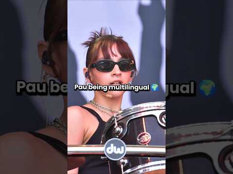 Pau being multilingual 🌍 #fyp #thewarning #paulinavillarreal #pauvillarreal