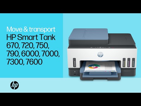 Bảo Vệ Máy In HP Smart Tank Khi Vận Chuyển: Máy in HP Smart Tank 670, 720, 750, 790, 6000, 7000, 7300, 7600