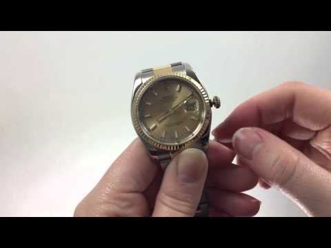 How to Set the Time for the Rolex Datejust