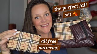 JOIN ME 🍂 as we use beginner friendly totally free patterns for the Perfect Back to School bag set!!