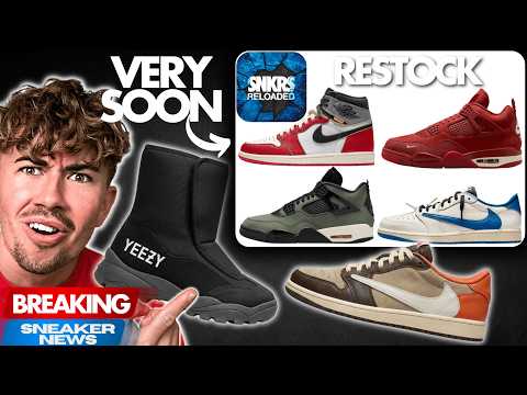 HUGE Nike SNKRS App Restock! New Yeezy Boots & More!