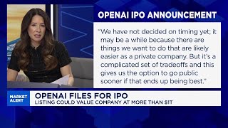 OpenAI files for IPO - here's what investors need to know