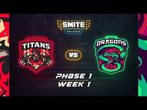 SMITE Pro League Phase 1 Week: Jade Dragons vs Tartarus Titans