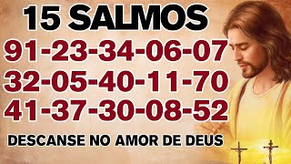 DEUS ABRIR TODAS AS PORTAS: ORAÇÃO PARA DORMIR com 15 SALMOS mais poderosos😴