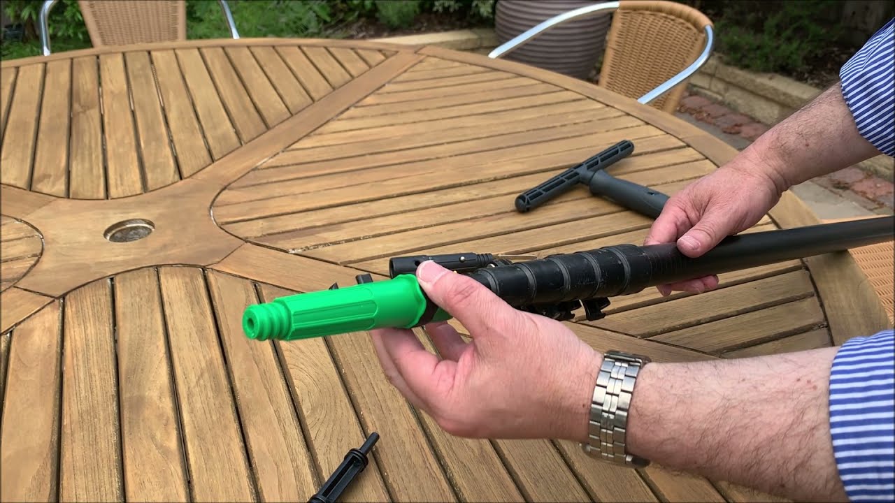 How to fit and use the Gardiner Trad Tool Window Cleaning adapters