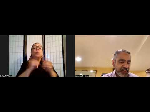 (ASL/CC) Dracut Arts March 2023 Author Muhammad Hamid Zaman's Reading and Q&A