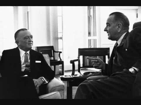 LBJ talks to J. Edgar Hoover after JFK assassination