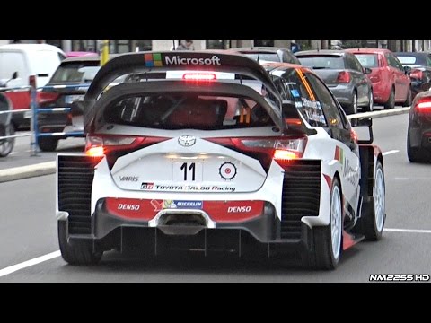 2017 Toyota Yaris WRC PURE Sound in Action @ Rallye Monte Carlo!
