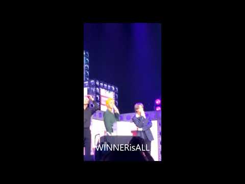 WINNER say I like you at WWIC 2018