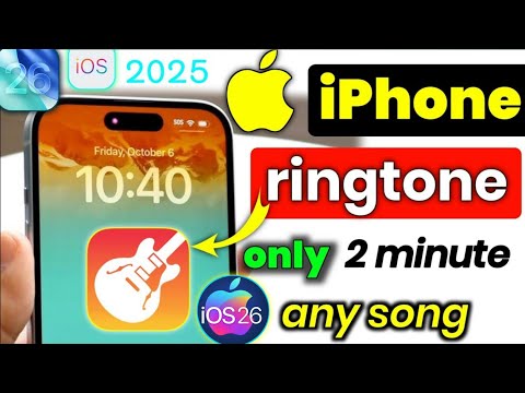 GarageBand iPhone ringtone | garage band ringtone | how to make custom ringtone for iPhone