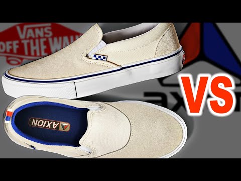 VANS SKATE CLASSIC vs AXION FOOTWEAR (which is better?)
