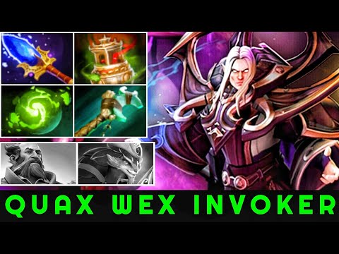 SumaiL [Invoker] Very Annoying Quax Wex Build Invoker Crazy Pro Gameplay 7.22 Dota 2