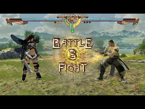 soul calibur 6 ivy b5 vs mitsu b4
