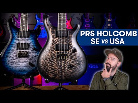 PRS SE Mark Holcomb Holcomb Blue Burst image 14