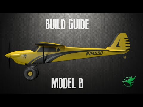 Eclipson Model B build guide - Printable RC bush airplane
