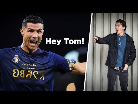 When footballers meet celebrities