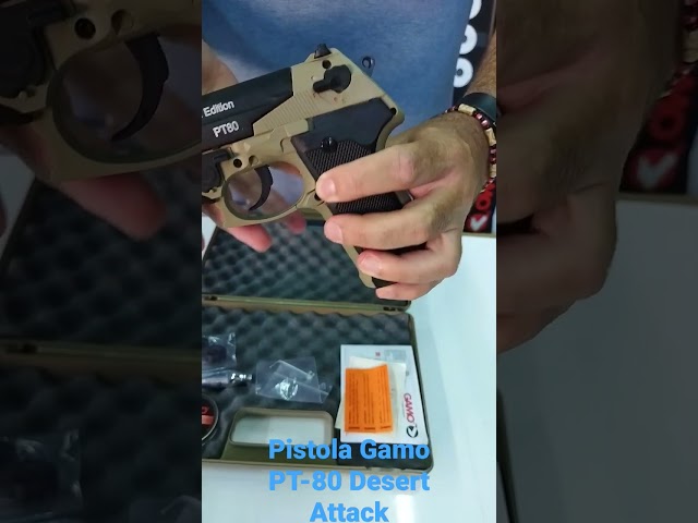 Vídeo relacionado con Tiendas LGP - Gamo, Pistola perdigón Gamo PT-80. Calibre 4,5 mm. 3,5 Julios + Maletín de Transporte + 250 balines + 2 Cargadores + Bombona CO2