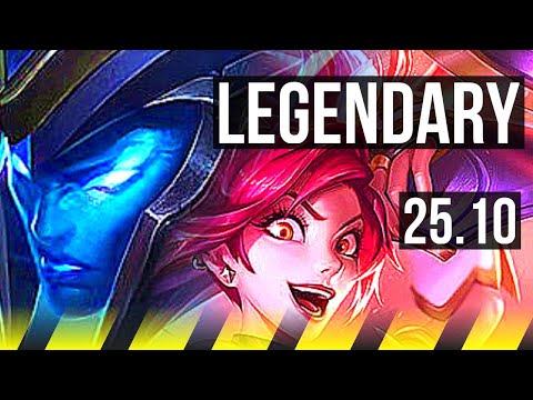 KALISTA & Braum vs JINX & Rakan (ADC) | Legendary | KR Grandmaster | 25.10