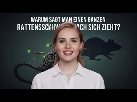 Rattenschwanz an Problemen? 😱 Die Schockierende Herkunft dieser Redewendung! #warumsagtman