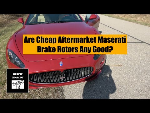 Are Cheap Aftermarket Maserati Brake Rotors Any Good?