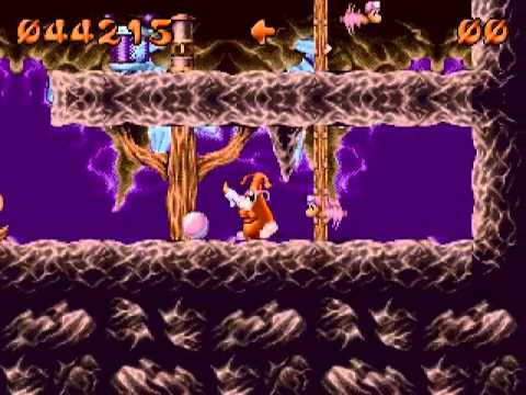 Let's Play Puggsy - 07 - Mountain Climbing