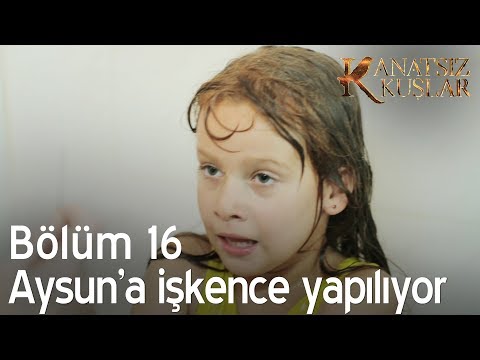Şengül teyze, Aysun'a işkence yapıyor - Kanatsız Kuşlar 16. Bölüm