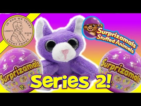 Surprizamals Series 2 Cuties Stuffed Animals First Look! Video