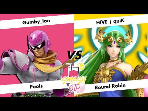 Smash'n'Sip Refill #41 - Pools - Gumby_Ion (Captain Falcon) vs. HIVE | quiK (Palutena)