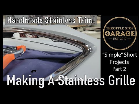 Making A Stainless Steel Grille - Part 2