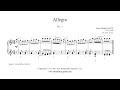 Haydn : Allegro in F Major, No. 2 from "12 Easy Pieces"