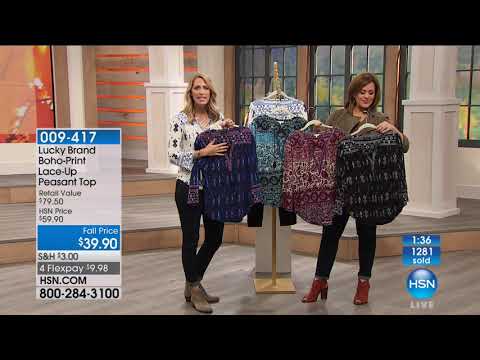 HSN | Lucky Brand Fashions 09.28.2017 - 04 PM