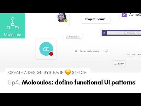 Molecules - Create a Design System in Sketch, Ep4