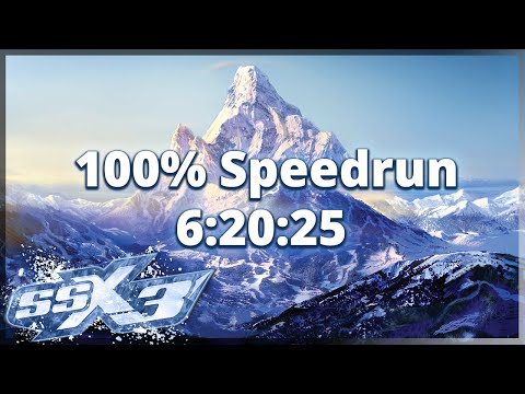 SSX 3 - Graduation Stream - 100% Speedrun - 6:20:25