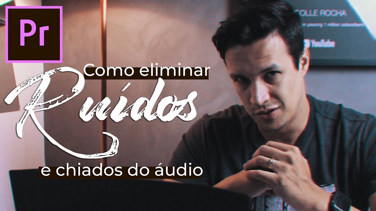 Como tirar chiado do áudio - tirando ruído RÁPIDO