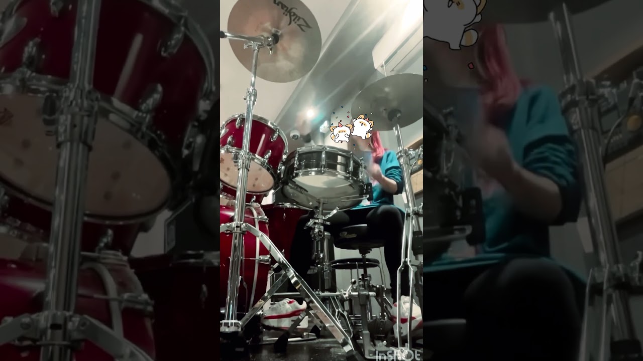 君の知らない物語 / supercell ドラム歴2ヶ月になったよ🔥#drums #drumcover #叩いてみた #shorts #supercell