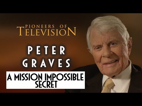 Peter Graves Reveals a "Mission Impossible" Secret | Pioneers of Television