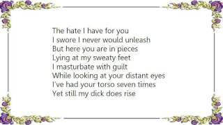 Autopsy - An Act of the Unspeakable Lyrics