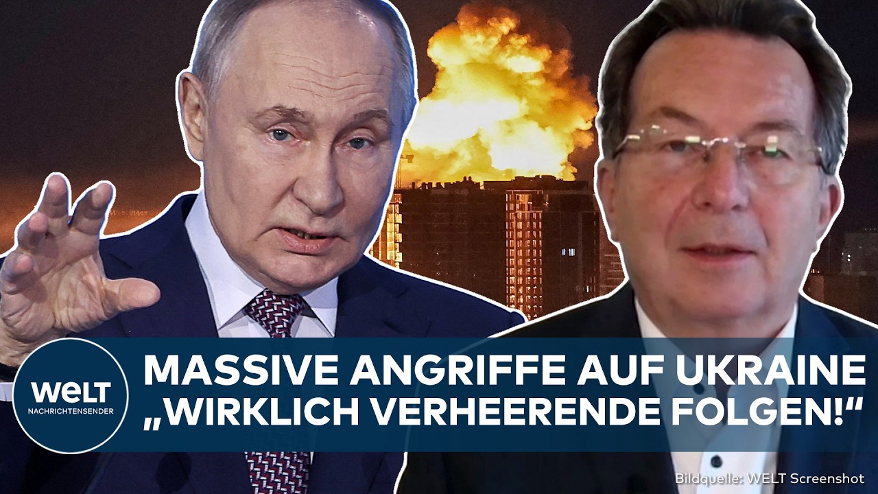 PUTINS KRIEG: Massive Drohnen-Salve! Russland feuert auf Ukraine! Militär-Experte packt aus