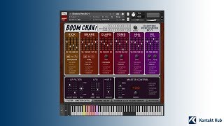 Video thumbnail for Boom Chak - Electric Percussion - Kontakt Drum Machine by Loot Audio