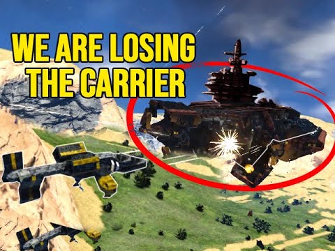 Epic Carrier Assault Better Than Battlefield  - Space Engineers