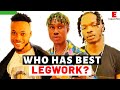 Top10 Nigerian Celebrities With The Best Legwork Dance Skills