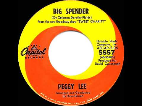 1966 Peggy Lee - Big Spender (mono 45)