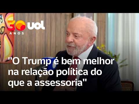 Lula na Record: ‘Minha conversa com Trump é muito civilizada e respeitosa’, diz presidente