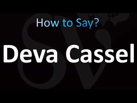 How to Pronounce Deva Cassel (CORRECTLY!)